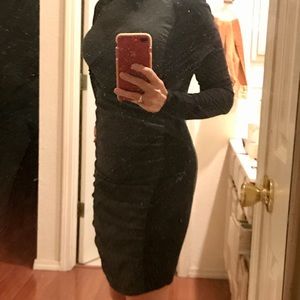 Black/Gray Sexy Dress